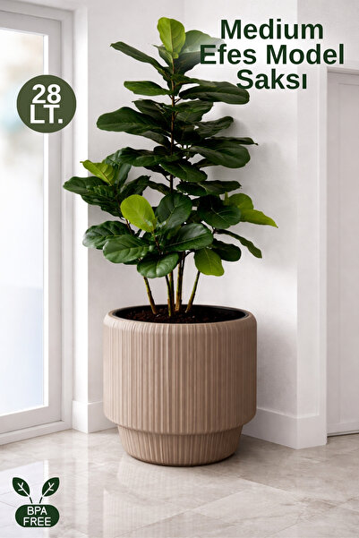 Nandy Home Medium Efes Model Dekoratif Saksı İç Kovalı - Large Saksı
