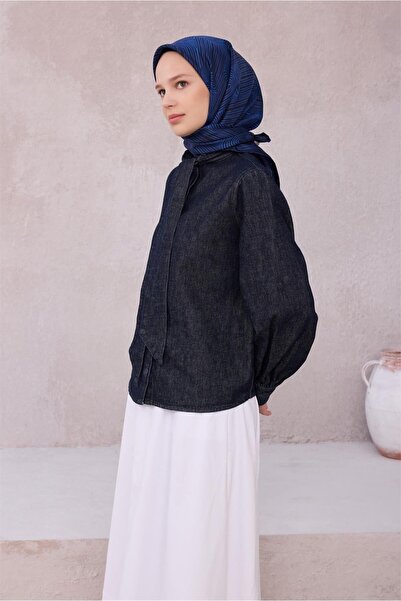 Belli Μαντήλι Twill Μετάξι - 4209-53 Ναυτικό Μπλε