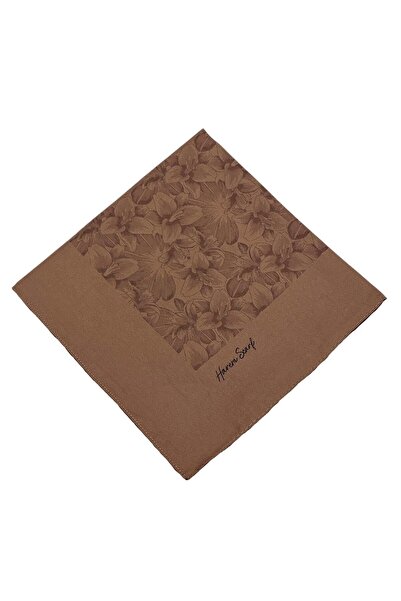 HAREM SCARF Eșarfă din viscoză - Gold Derin - Ciocolată