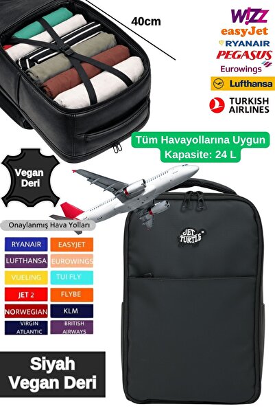 Jet Turtle Σακίδιο ταξιδιού 40cm 40x30x20 cm Pegasus, Wizz Air, Ryanair, Βαλί...