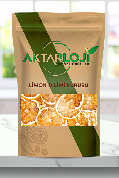 aktarloji 150 Gr Dried Lemon Slices / Dried Lemon - No Additives & Natural
