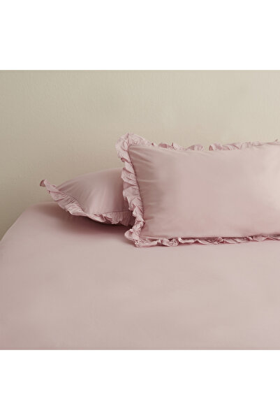 Karaca Home Βασικό Σετ Μαξιλαροθήκης 2 τεμαχίων σε Πούδρα