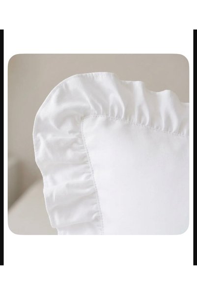 Generic Brand 4-Sided Ruffled Pillowcase 2 Pieces