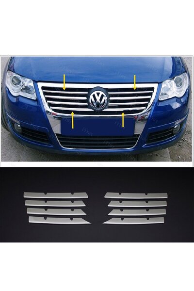 Niken Volkswagen Passat B6 Panjur Kromu Nikelajı