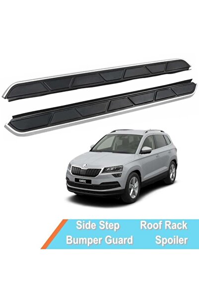 beyaztuning Skoda Karoq Yan Basamak Koruma OEM Orjinal 2018 Sonrası