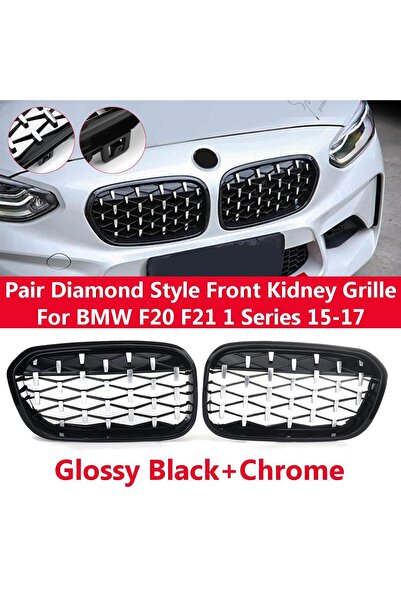 beyaztuning Bmw 1 Serisi F20 Ön Panjur Böbrek Diamond Model OEM 2015-2019