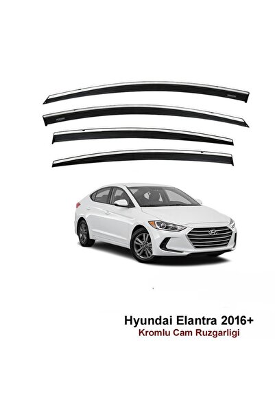 Niken Hyundai Elantra Kromlu Cam Rüzgarlığı 2016 Sonrası