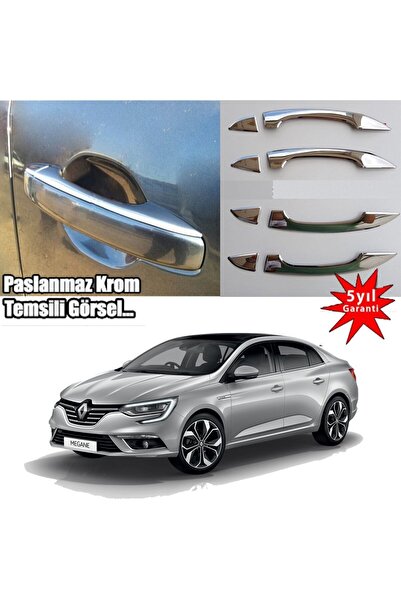 Niken Renault Megane 4 Kapı Kolu Kromu Nikelajı 2016 Sonrası