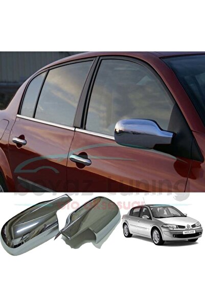 Niken Renault Megane 2 Ayna Kapağı Kromu Nikelajı