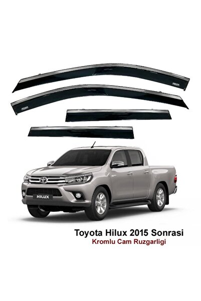 Niken Toyota Hilux Kromlu Cam Rüzgarlığı 2015 Sonrası