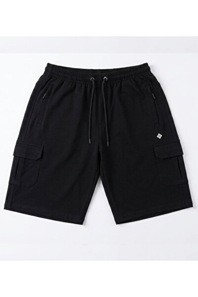 Lifeguard Plus Size Combed Cotton Shorts with Cargo Pockets