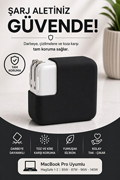 Mcstorey Şarj Aleti Kılıfı 85W - 87W - 96W - 140W Macbook Pro Magsafe 1-2 ile...