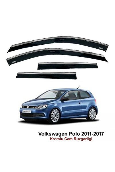 Niken Volkswagen Polo Kromlu Cam Rüzgarlığı 2011-2017