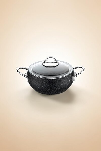 FALEZ Black Line Granit 6 Parça Güveç Midi Set