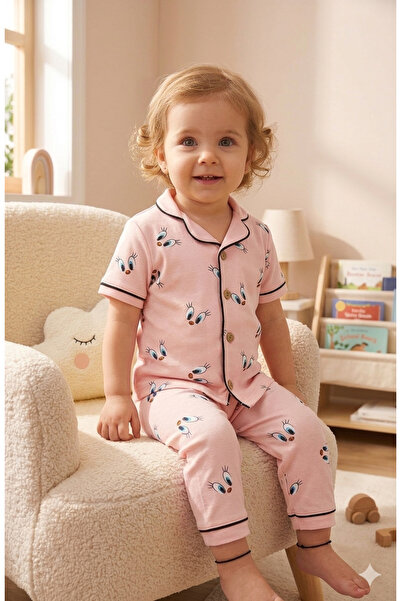 minipanda Girls Boys Unisex Luxury Top-Bottom 2 Piece Patterns Vibrant Cotton...