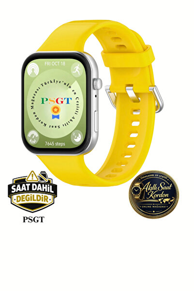 PSGT Huawei Watch Fit 3/4/4pro Uyumlu Akıllı Saat Kordon Band Serisi Klasik K...