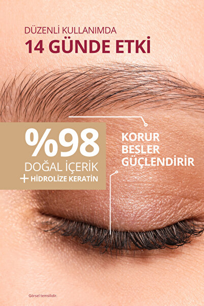 Dermoten Kaş & Kirpik Bakım Serumu, Keratin, E Vitamini Ve Doğal Yağ Içerikli 20 ml