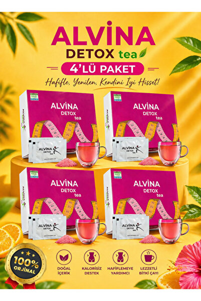 ALVİNA DETOX Alvina Tea ( 4 'lü Paket)