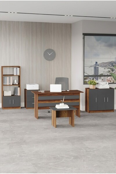 L'occi Concept Diego Abcde Ofis Masa Sehpa Keson Kitaplık Dolap 5'libüro Masa...