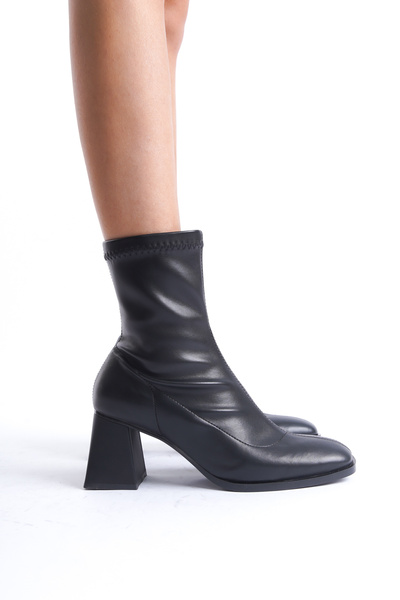 Daxtors D029 Μοντέλο μεσαίου μεγέθους Stretch γυναικείες μπότες με τακούνι - ...