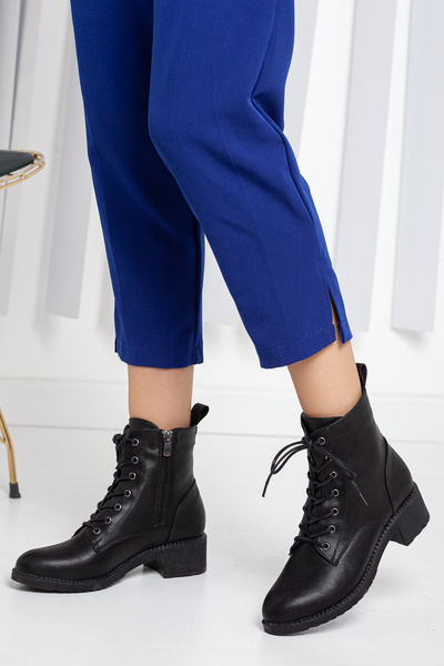 Daxtors D5002 Γυναικείες Μπότες & Μποτάκια Lace Up Boots