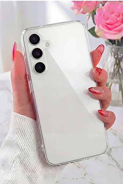 3GEN CASE Samsung Galaxy A55 Uyumlu Desenli Şeffaf Silikon Kılıf