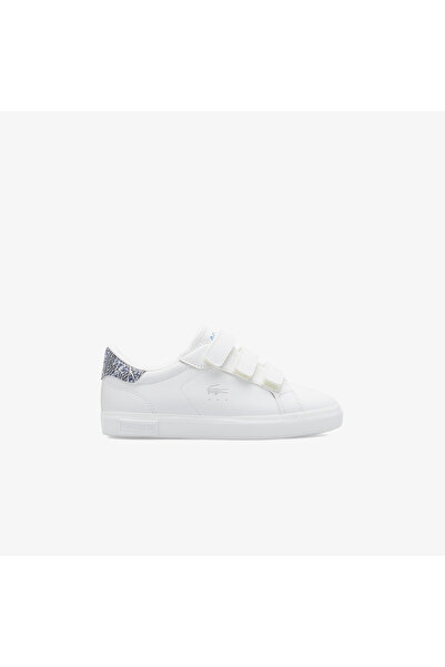 Lacoste Powercourt Çocuk Beyaz Sneaker