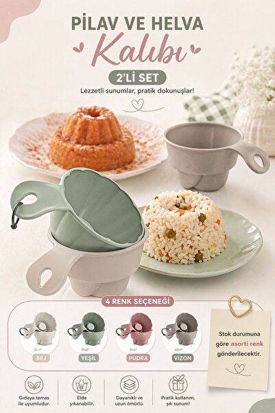 Okyanus Home Pilaf and Halva Mold