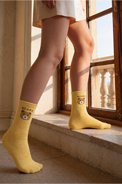 İpeksi Teddy Pamuk Kolej Çorap – Terletmeyen, Rahat, Günlük Unisex Basic