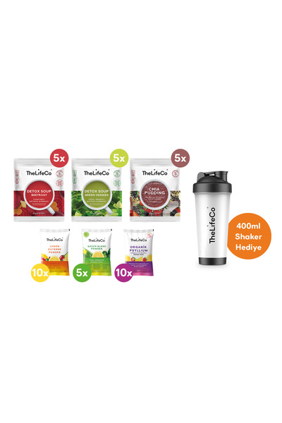 TheLifeCo Fit& Slim 5 Günlük Detoks Paketi