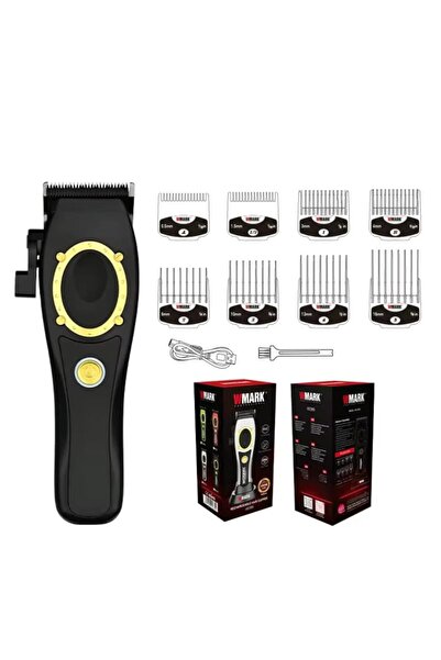 Wmark NG‑7230 Professional Oil Head Electric Clipper 1200mAh Cordless Hair Cl...