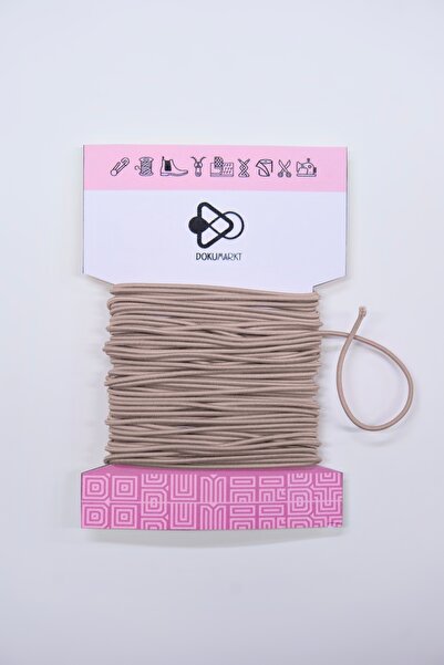 Dokumarkt Λεπτό στρογγυλό λάστιχο 1,5 mm - Λάστιχο κορδόνι - Λάστιχο αξεσουάρ...