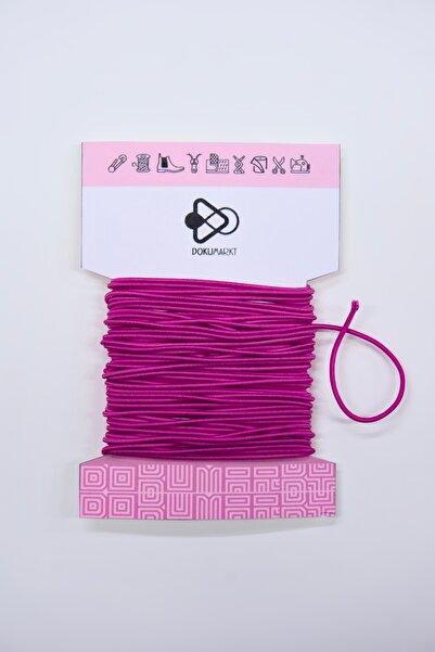 Dokumarkt Λεπτό στρογγυλό λάστιχο 1,5 mm - Λάστιχο κορδόνι - Λάστιχο αξεσουάρ...