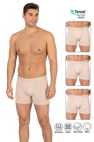 ÖZKAN underwear Özkan 11256 3 Pack Men's Premium Fabric Modal Cotton Flexible...