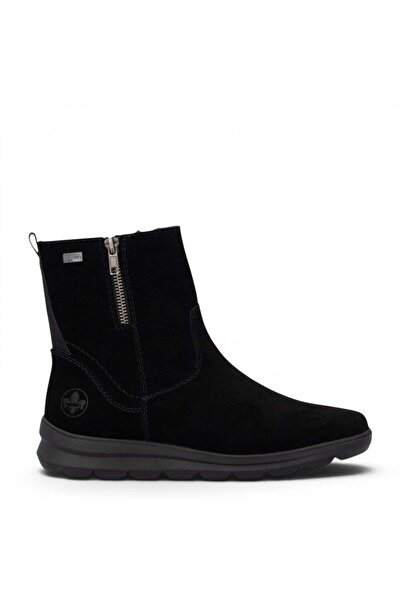 Rieker Ghete casual, damă, RIEKER, Z0053-00 negru, piele întoarsă 36