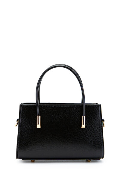 minebag Γυναικεία τσάντα χιαστί με χρυσές λεπτομέρειες και σταθερό λουράκι, S...