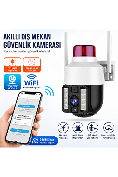 Flashy 8mp 4k Speed Dome Wireless Outdoor Camera
