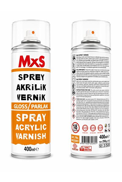 MxS SPREY BOYA PARLAK VERNİK