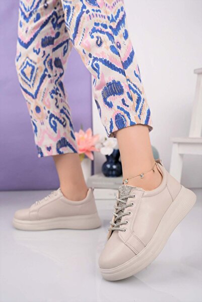 Nesil Shoes Γυναικεία αθλητικά παπούτσια Dvm 840 Skin Language Stone