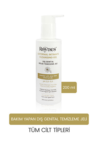Royues İntim Yıkama Jeli pH 3.5 - Koku Giderici, Beyazlatıcı, Günlük Kullanım...