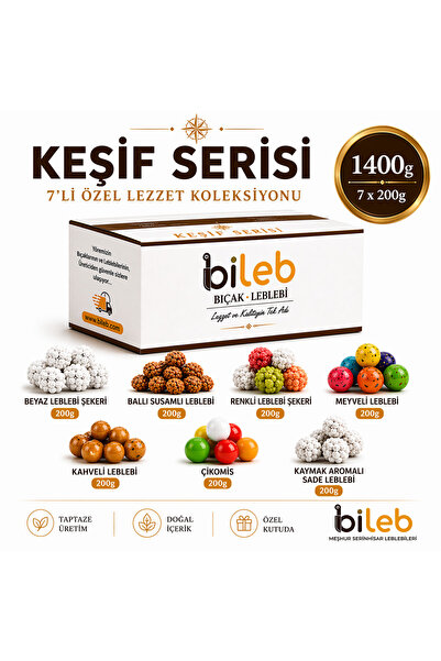 bileb serinhisar bi leblebi'de bana Leblebi Tanışma Paketi 1400 Gr