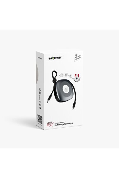 RP-PB1101 Led Display 3in1 10000mAh Magsafe Powerbank