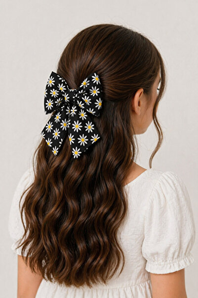 MakeWell Κλιπ Φιόγκος με μοτίβο Daisy