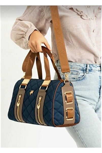 Just Polo justpolo kadın silindir model  el ve omuz çantası