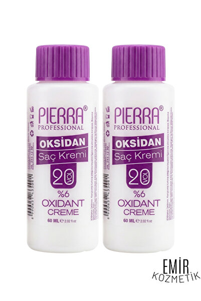 PİERRA Oksidan Krem 20 Vol 60 Ml 2 Adet