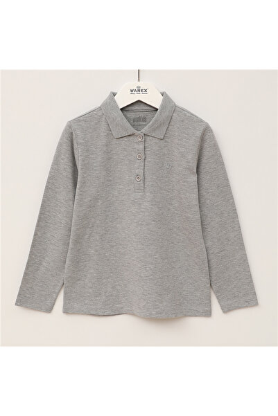 WANEX Tricou subțire cu mânecă lungă pentru fete, pentru școală - K-0173