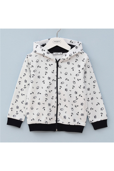 WANEX Μακρυμάνικο μπουφάν με λεπτή κουκούλα για αγόρια - 13051