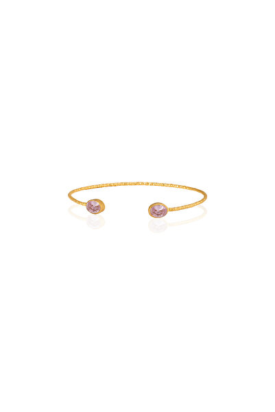 Design by Kadir Kadir Jewellery 22 Ayar Altın Kaplama El İşçiliği Zirkon Taşl...