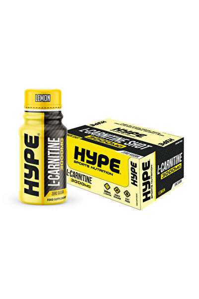 Hype إل-كارنيتين 3000 ملغ - بنكهة الليمون - 12×60 ملغ