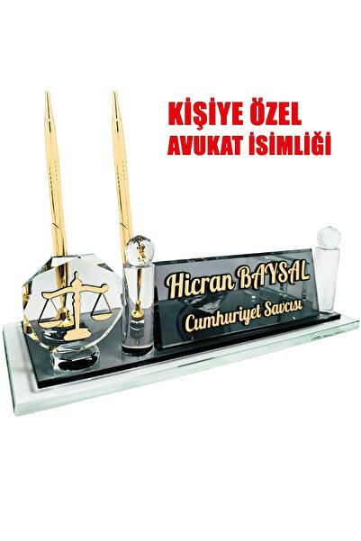 SENTEZ MASA İSİMLİĞİ Sentez Masa Üstü Isimlik Avukat Masa İsimliği Büro Hediyesi